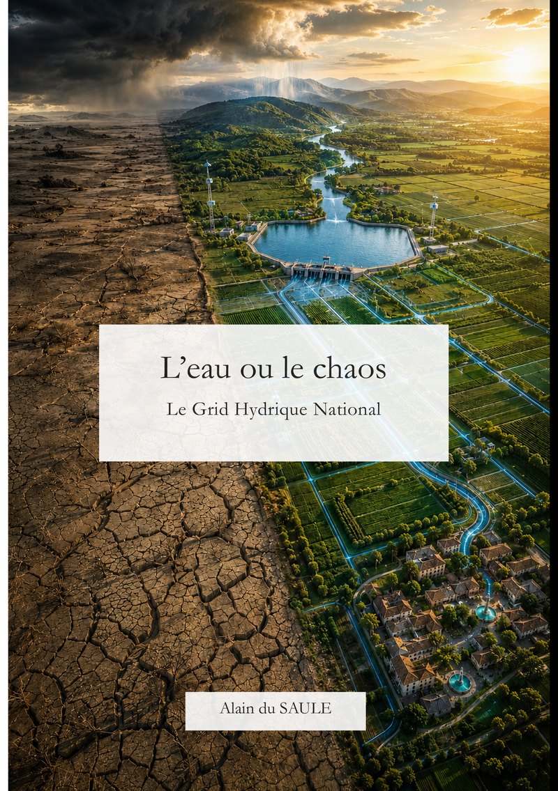 Couverture du livre L’eau ou le chaos d’Alain du Saule